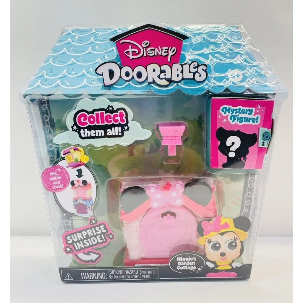 Disney Doorables ~Minnie's Garden Cottage ~Mystery Figure New (#8833)